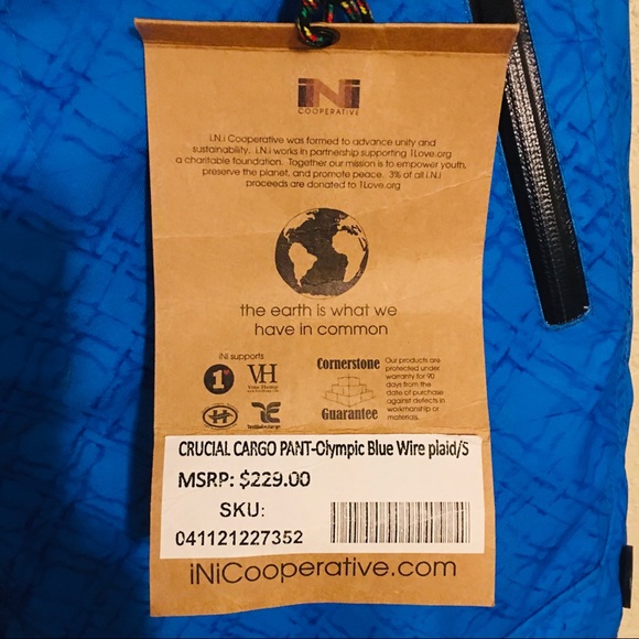 INI Cooperative Snowboard Ski Cargo Pants NWT - Picture 4 of 16